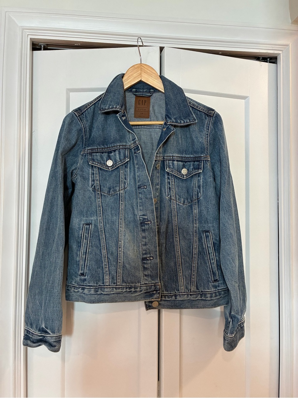 GAP Light Blue Washed Denim Jacket
